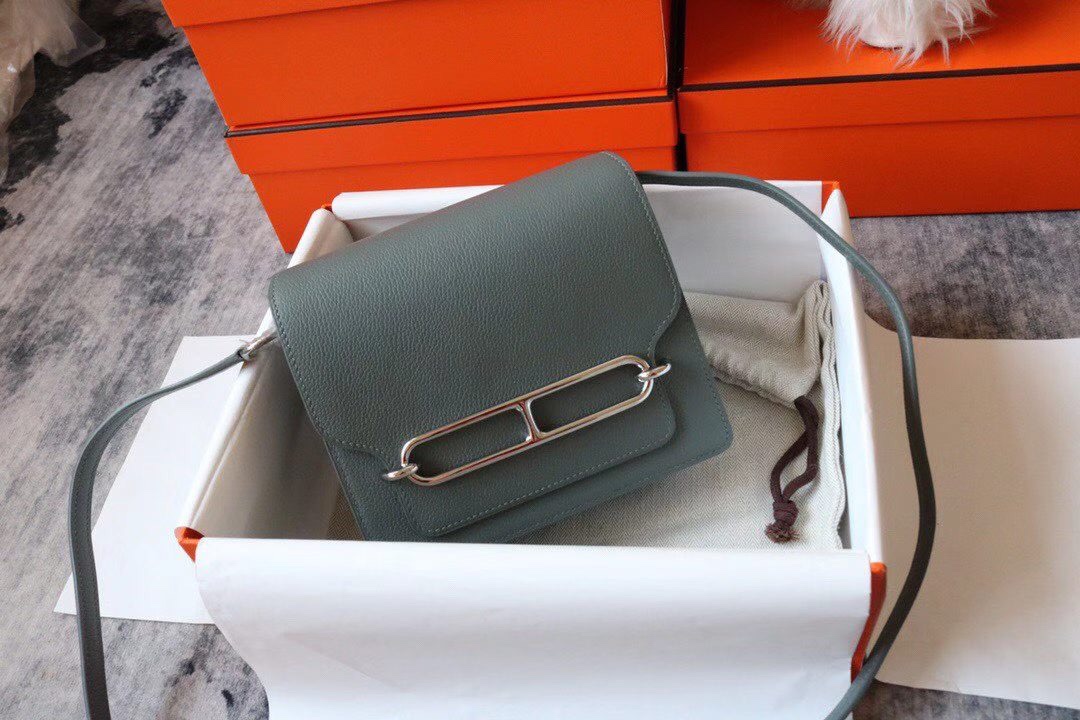 에르메스 룰리스18 아몬드그린 은장 에버컬러